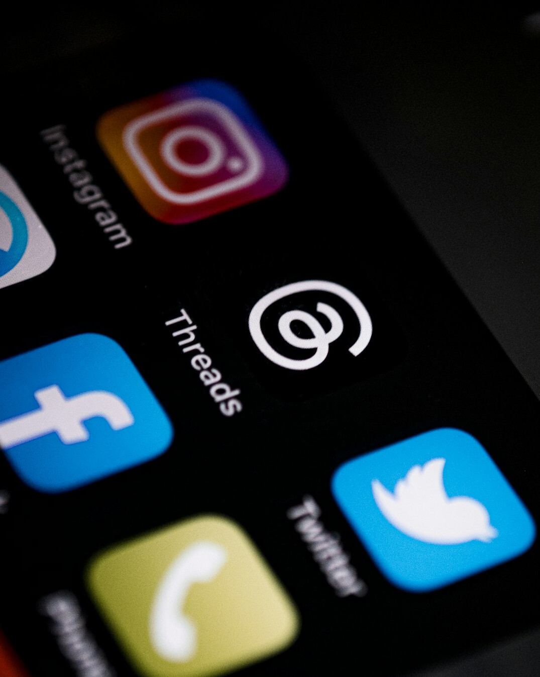 social media icons